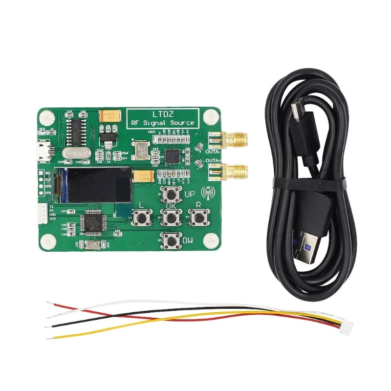 

LTDZ MAX2870 STM32 23.5-6000MHz Signal Source Module USB 5V Powered Frequency and Modes Accessory