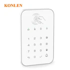 Беспроводная клавиатура KONLEN RFID 433 МГц, снятие с охраны с паролем для домашней системы безопасности H25 H26, Wi-Fi, 2G, 4G, GSM, сигнализации