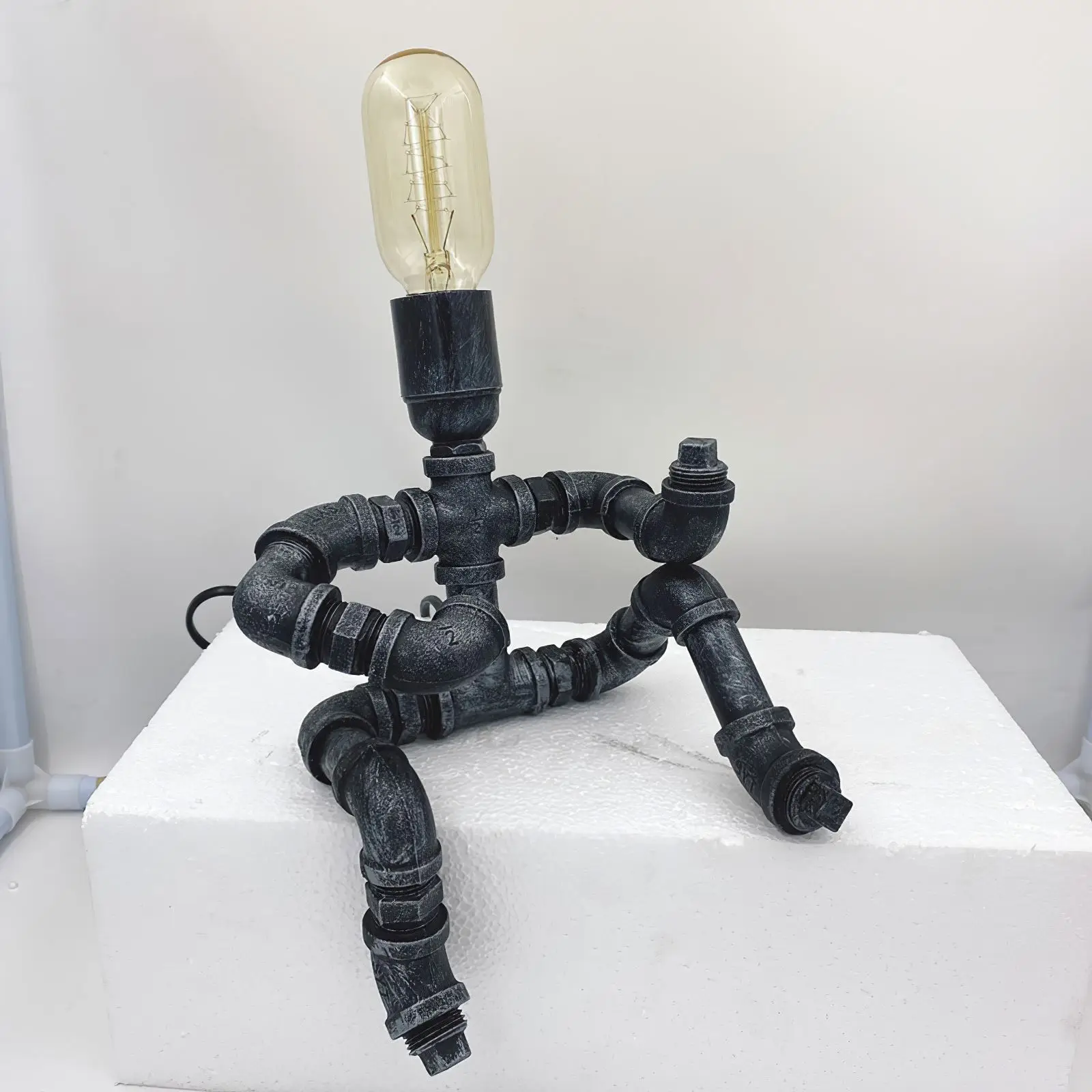 Настольная лампа с роботом трубкой настенный светильник высокого качества в