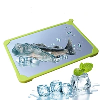food defrosting trays fruit fish meat defrosting plate quick thaw kitchen gadgets cooking tools fast defrost board