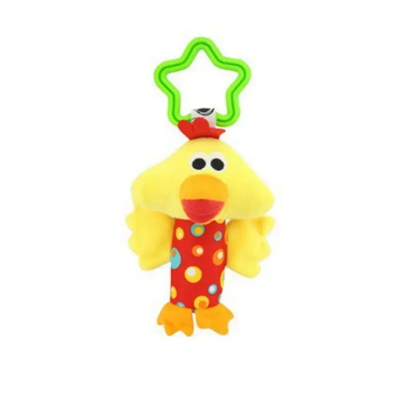 Infant Baby Kids rattle toys Wrist Rattle Mobiles Infant car bed hanging animal hand grab rattleor Newborn Children Xmas Gift - Цвет: 06