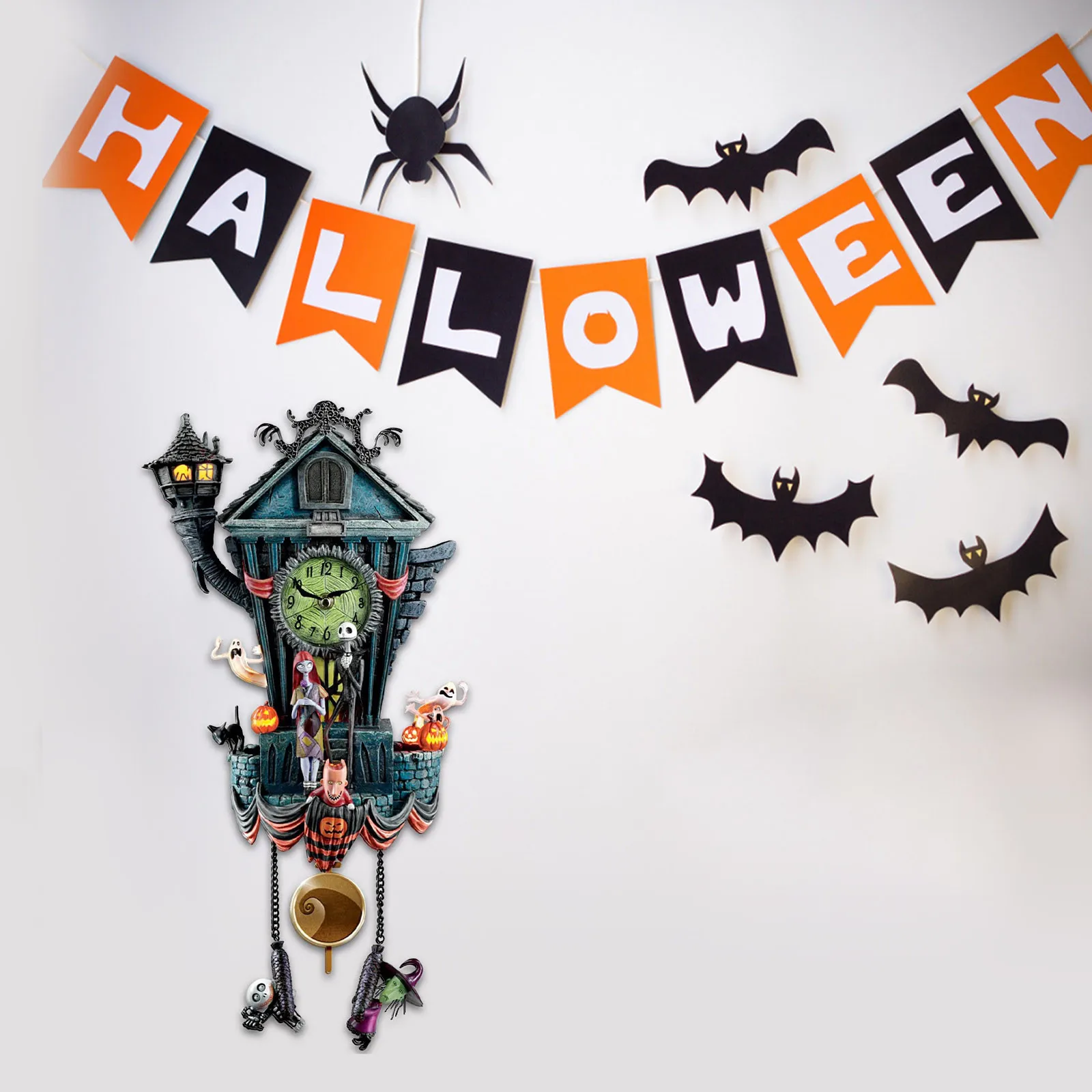 

Кошмар на Хэллоуин, искусственный маятник, украшение для новогодней вечевечерние НКИ, реквизит для украшения комнаты дома