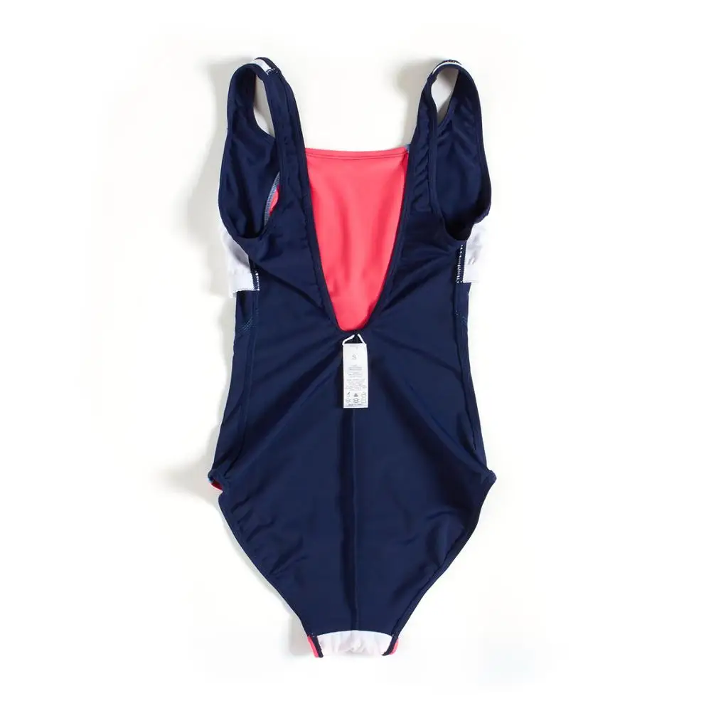 Женский купальник консервативный спортивный сплошной тренировочный купальный