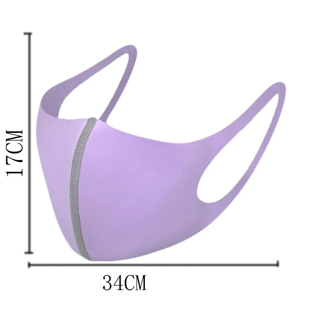 

10pcs Personality Face Mask Reusable Windproof Mouth Cover Cotton Washable Protective Mask Mascarilla Unisex Mouth Caps 11color