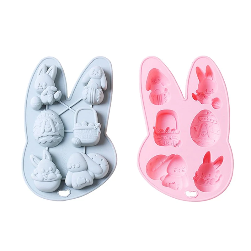

Easter Rabbit Bunny Shape Silicone Mold Candy Mould Silicone Molds DIY Baking Candy Cake Chocolate Baking Chocolate