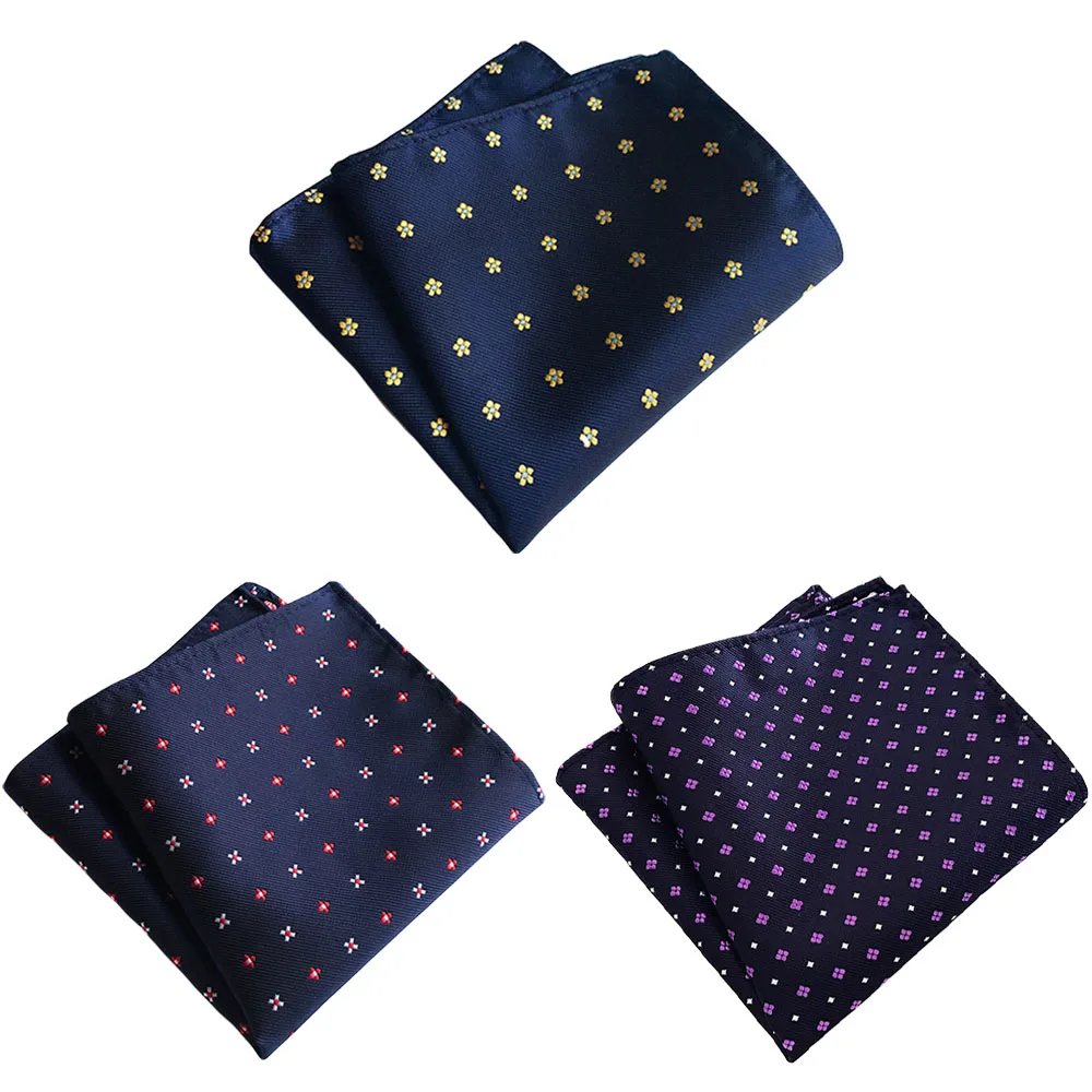 3 Packs Men Stripe Candy Color Pocket Square Handkerchief Wedding Party Hanky HZTIE0371 | Аксессуары для одежды