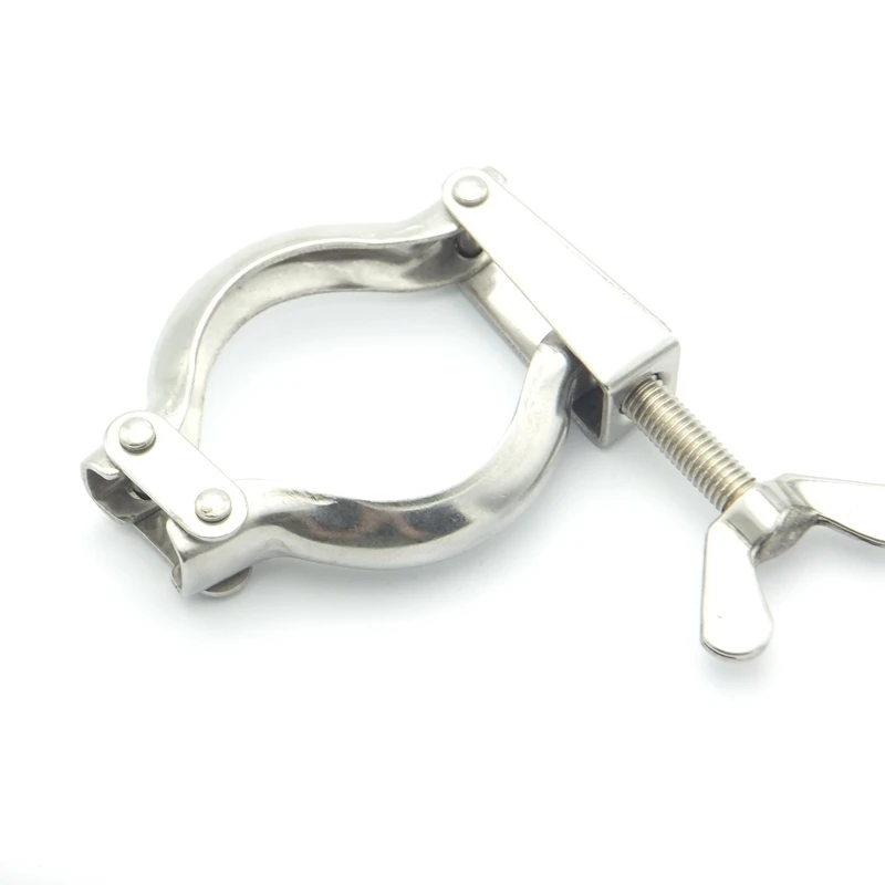 Тройной зажим из нержавеющей стали 1/2 фитинг для санитарной трубы с тройным