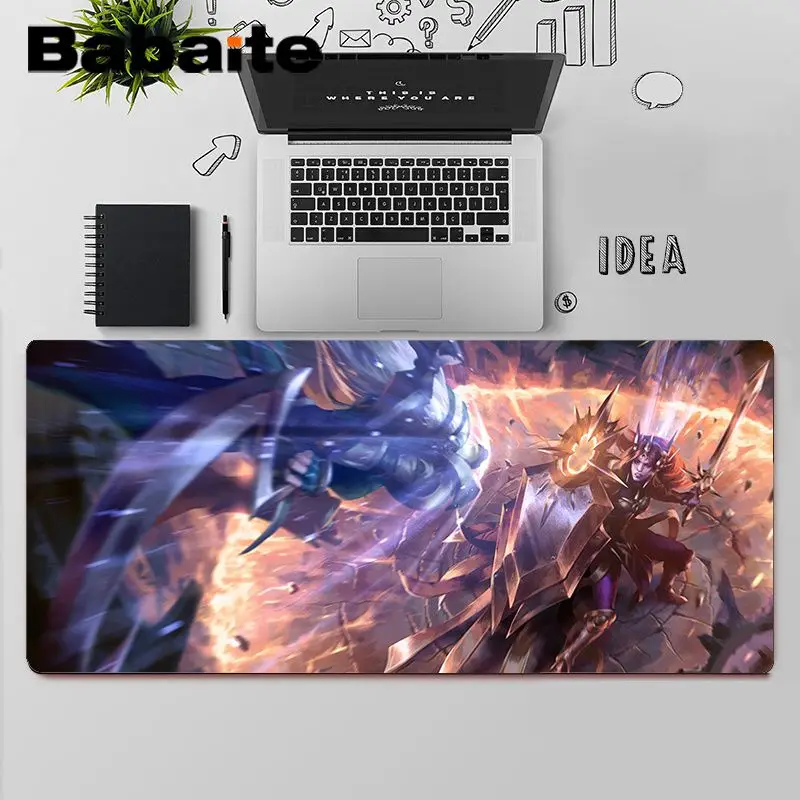 

Babaite Top Quality League Of Legends Leona Office Mice Gamer Soft Mouse Pad Free Shipping Large Mouse Pad Keyboards Mat