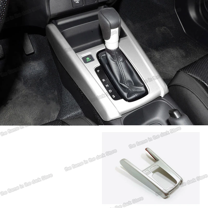 Lsrtw2017 углеродное волокно abs Автомобильная панель переключения передач для honda fit