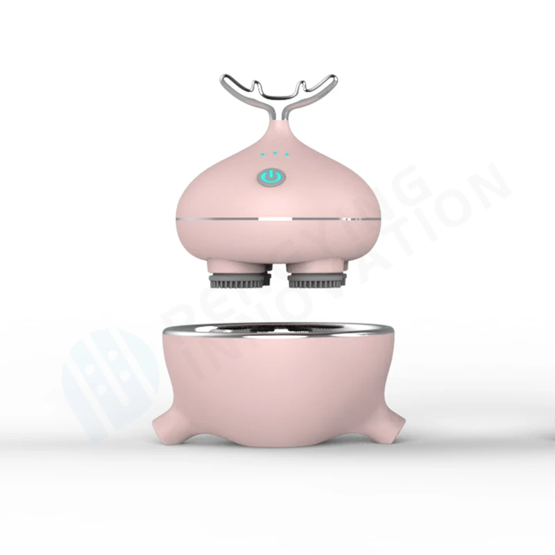 Fashion Hot-Selling Face Massage Electric Facial Cleansing Massager Silicone Clean