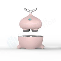 fashion hot selling face massage electric facial cleansing massager silicone clean
