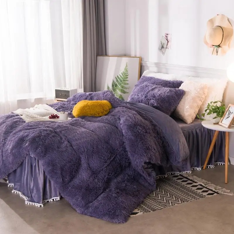 J1 фиолетовый бордовый розовый синий белый желтый плюшевый мохнатый теплый