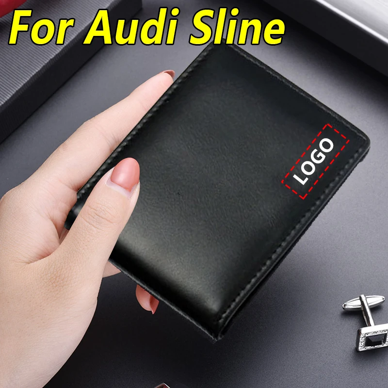 1 шт. защитный чехол для водительских прав Audis Sline TT A1 A2 A3 A4 A5 A6 A7 A8 8P B6 B7 B8 C5 C6 C7 Q5 Q7 S1 S2