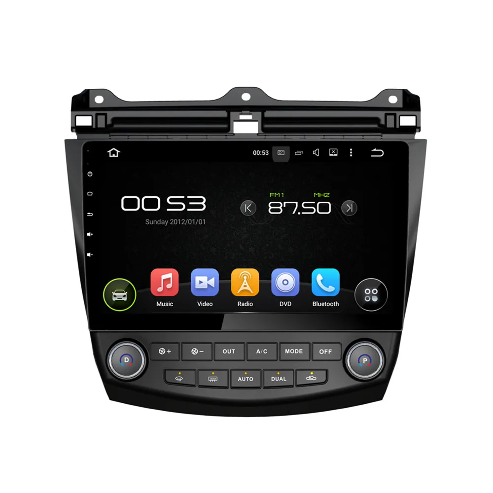 10 1 &quotAndroid 9 0 автомобильный DVD плеер для Honda Accord 7 2003 2007 автомобильная стерео