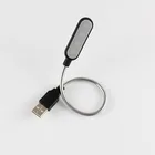 Гибкий яркий милый ночник, минисветильник светодиодный USB-фонарь для чтения книг, лампа для чтения с питанием от ноутбука, компьютера для студентов, чтения