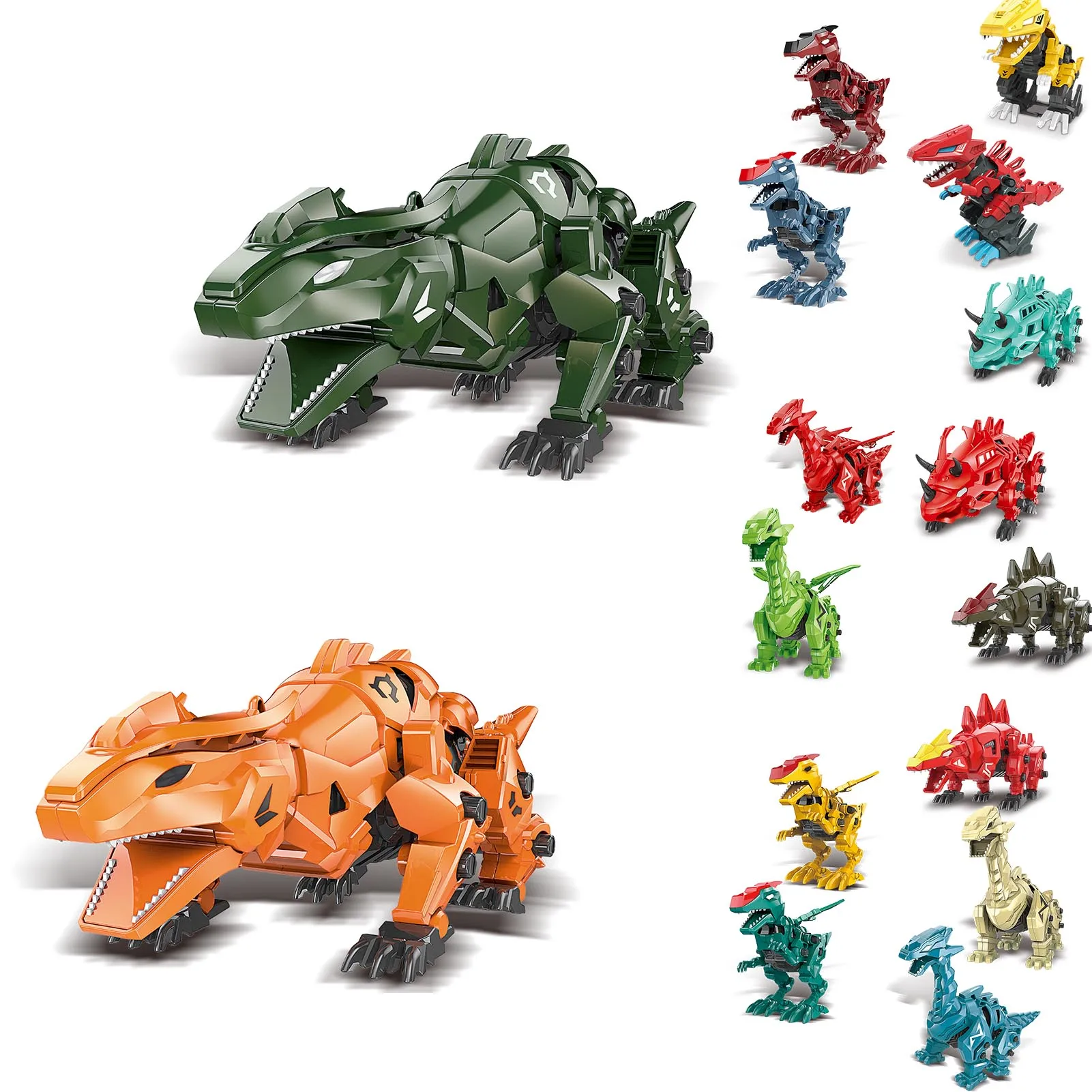 

Блокировочные блоки, Динозавры юрского периода, тираннозавр, виверн, Велоцираптор, стегозавр, строительные блоки, игрушки для детей, диноза...