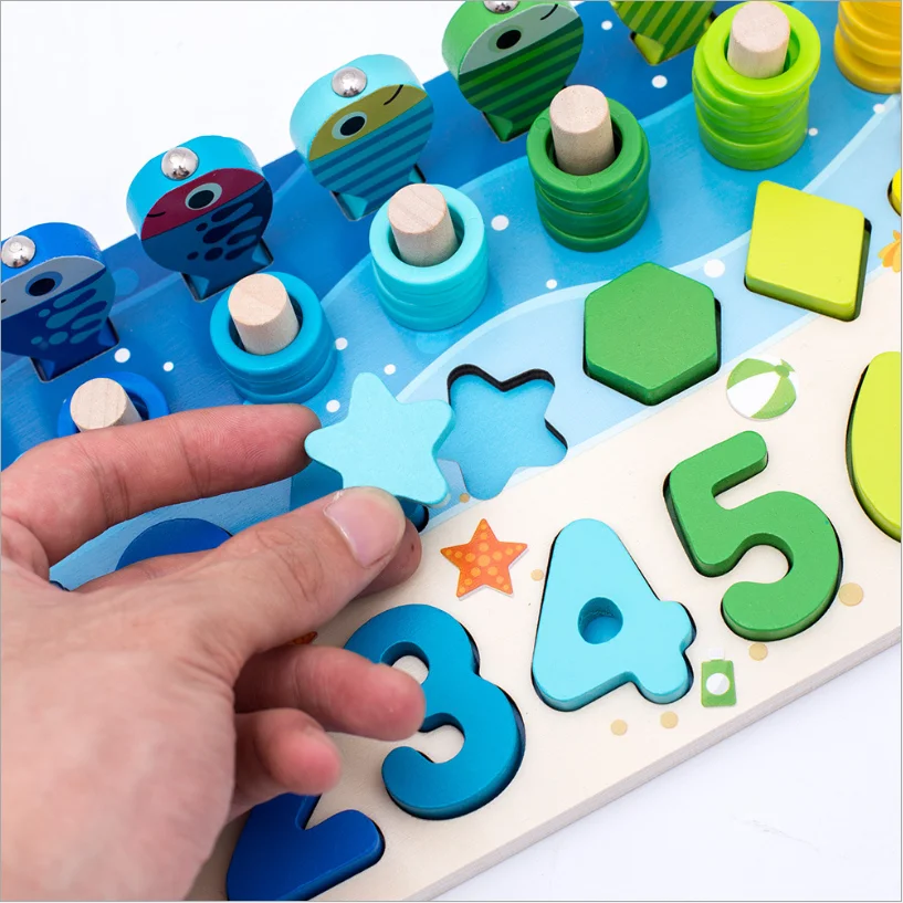 Детские магнитные игрушки для рыбалки интеллектуальная разработка цифровая