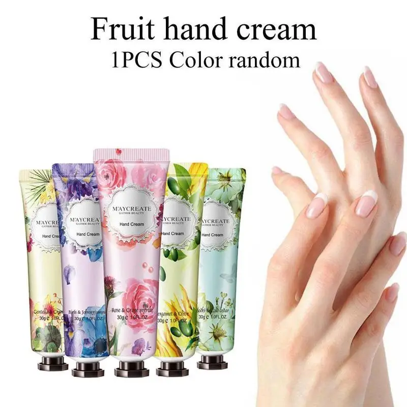 

1pc moisturizing plant extract fragrance hand cream skin hand nails anti-dryness wholesale care anti-cracking tslm1 lotion D7N8