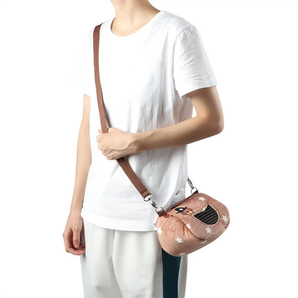 Новая дышащая Pet переноска для хомяков сумка исходящие Портативный маленькие