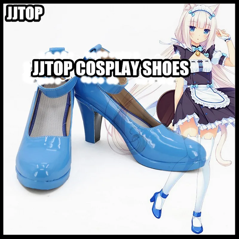 Chocola NEKOPARA Кокосовая азуки Косплей ваниль горничная Платье Костюм кошка Neko