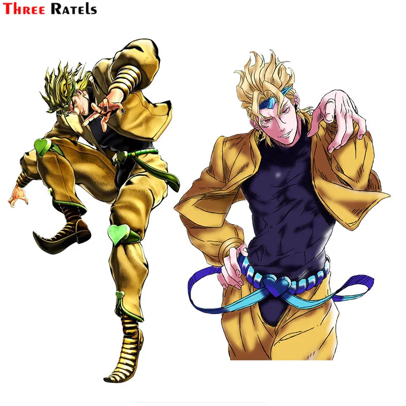 

Наклейки три Ratels FC904 Dio Brando невероятные приключения для passat b5 персонализированные наклейки для автомобиля креативные наклейки с царапинами