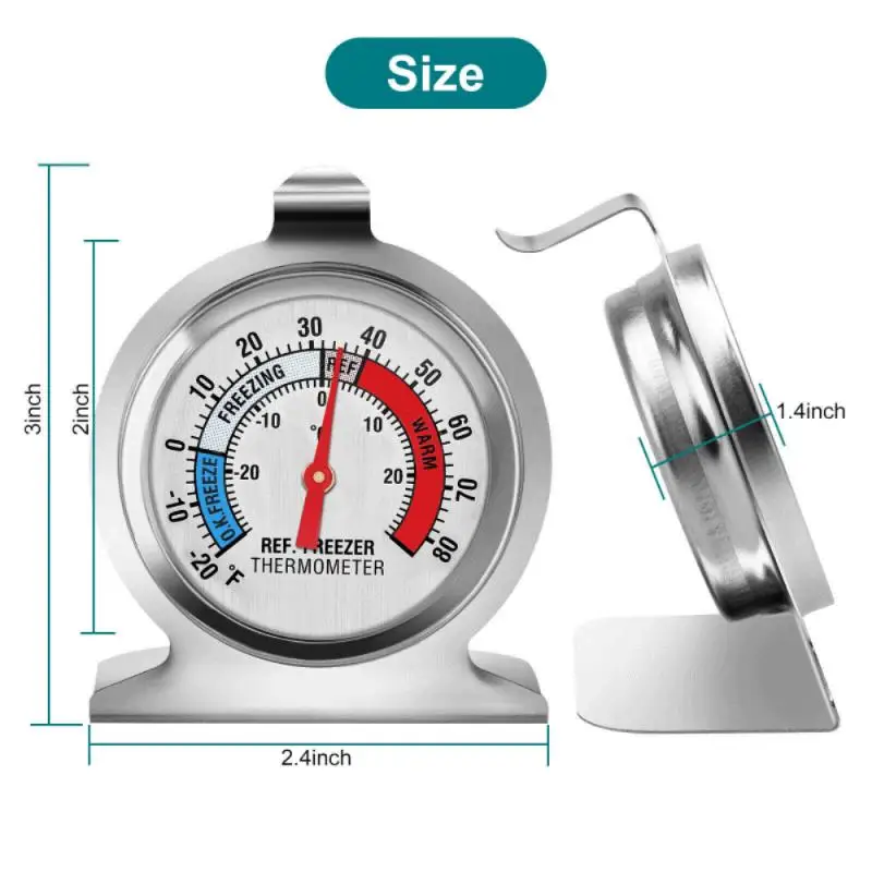 

Mini Digital Thermometer Sensor Gauge Refrigerator Display Detector Household Thermometers Kitchen Accessories Multitools New