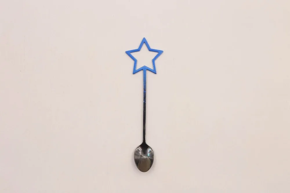 Top Cute! Santa Claus Christmas Snowman Coffee Spoon Fruit Fork Stirring Spoon Teaspoon Tea Spoon Tableware 304 Stainless Steel