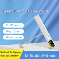 60kg strength Skylight Closer Automatic Window Opener ,Remote Controlled home Automatic 300mm driving Chain Window Actuator Open