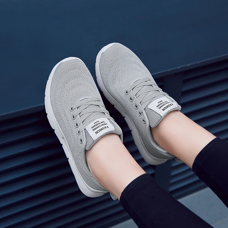 

Plus Size Women's Breathable Soft Sneakers Ladies Fashion Casual Shoes Woman Lightweight Trend Tenis Feminino Zapatillas Mujer