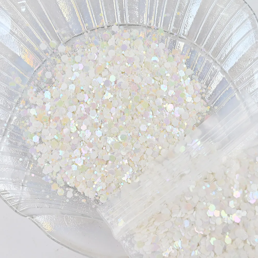 50 г/пакет объемный блеск для ногтей голографические хлопья русалки смешанные