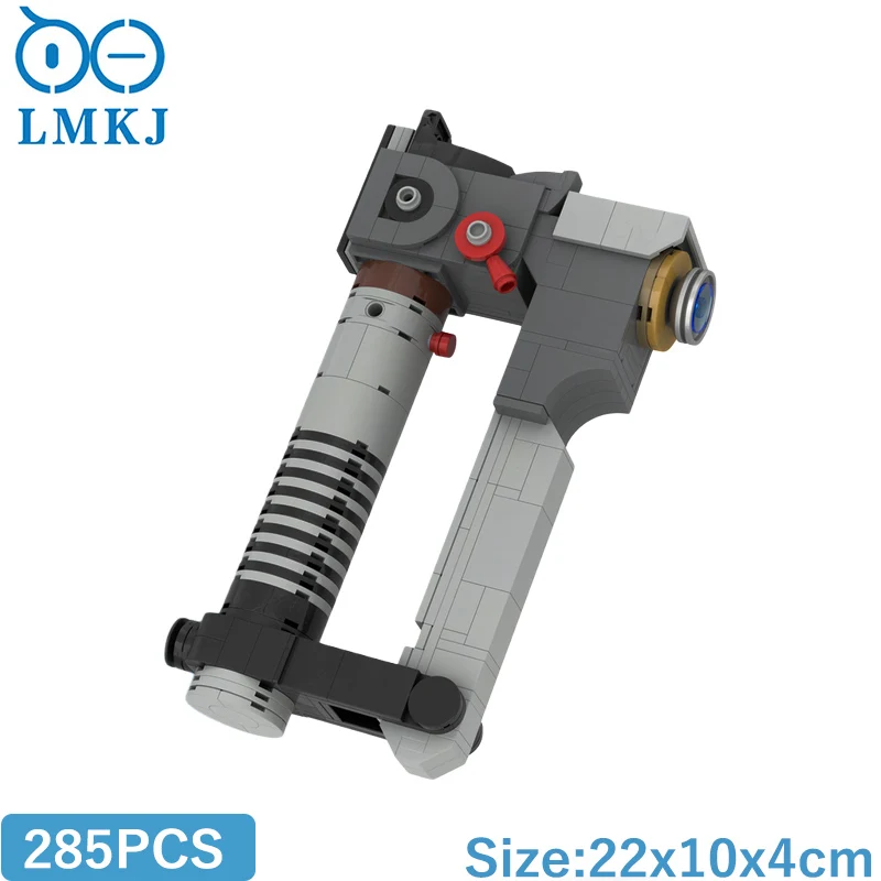 

MOC Star Movie Ezra Bridger Weapon Series Building Blocks DIY Bricks Model Educational Collection Toys for Children XMAS Gifts
