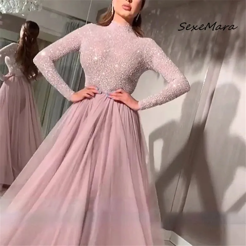 Mesh Maxi Dress Sexy 2022 Elegant Party Sequin Dresses Pink Lace Summer Women Dress