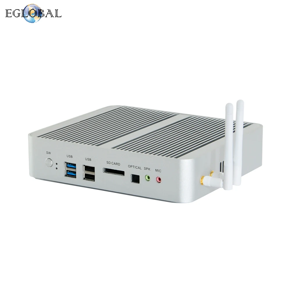 Игровой ПК EGLOBAL Intel Iris Plus Graphics 640 7260E с картридером SD поддержка DP Безвентиляторный