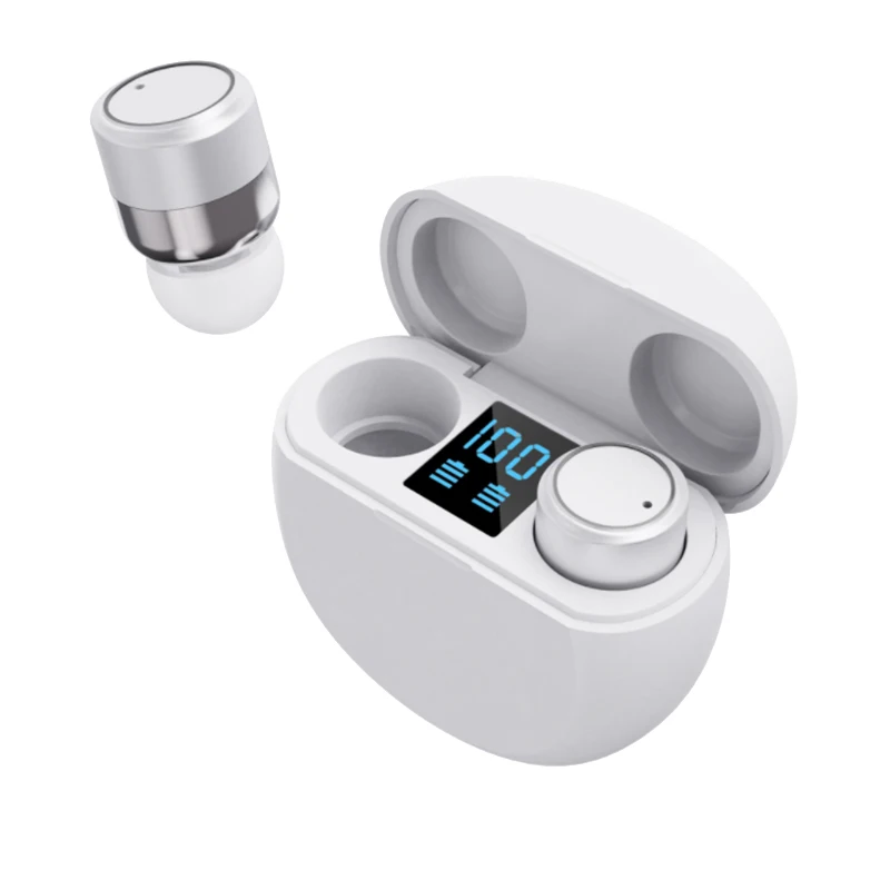 TWS Bluetooth 5.1 Earphones 9D Stereo Sports Waterproof Earbuds Headsets with Microphone for All Smart Phone | Электроника