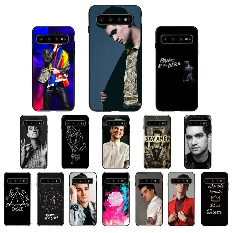 

YNDFCNB Panic At The Disco Phone Case for Samsung S6 S6edge Plus S7 S7edge S8 S9 S10 S10E S20 Plus Ultra
