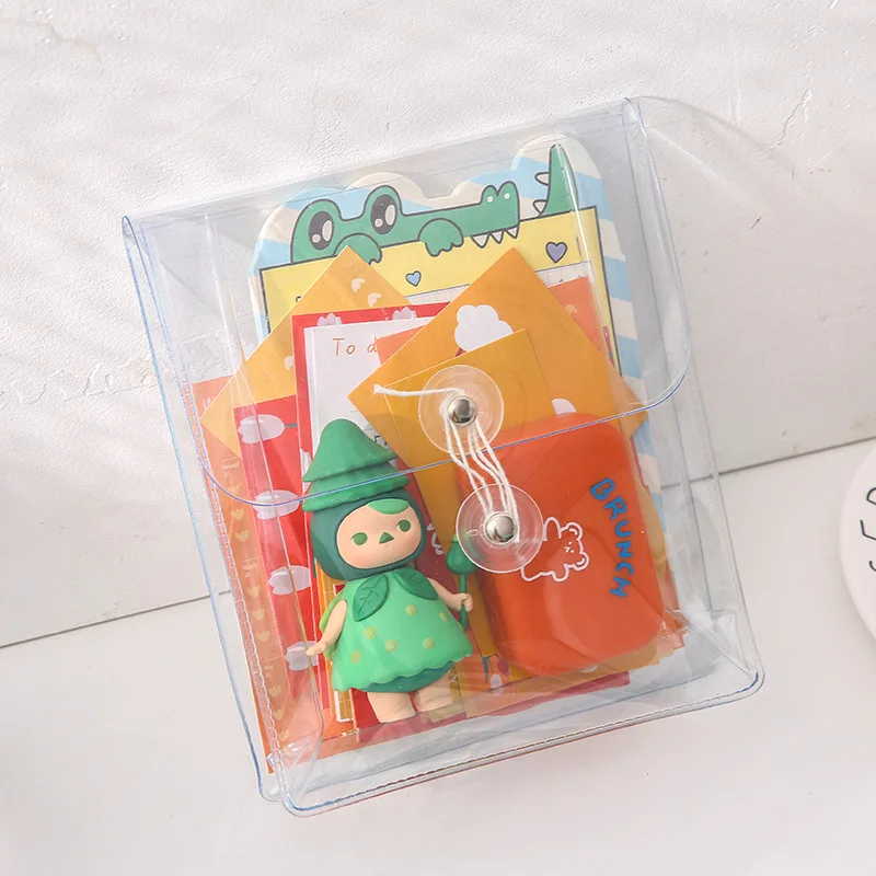 Прозрачная сумка для хранения документов органайзер из ПВХ офисные и школьные