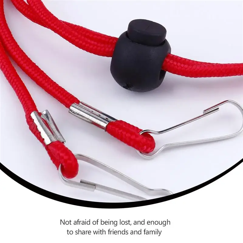 

8 Pcs Mask Buckles Rope Mask Belt Mask Ear Rope Adjustable Mask Cords for Glasses Gift Mask Home