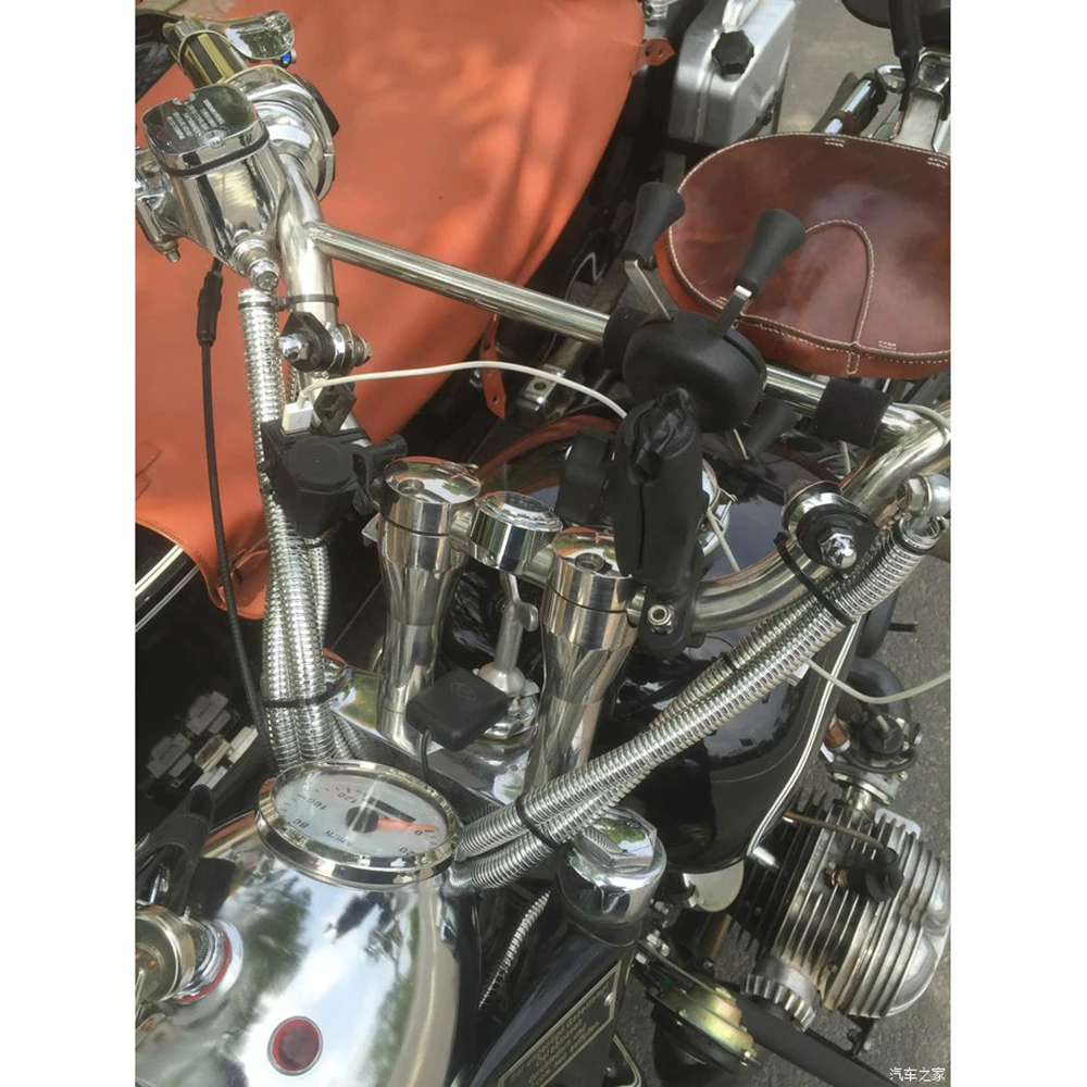 

SCL Racing Retro Motorcycle Front Handbar Steering valve assembly For Ural CJ-K750 BMW R50 R1 R12 R 71