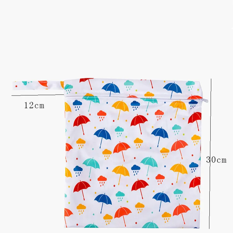 Сумка для детских подгузников водонепроницаемые Влажные Сумки младенцев