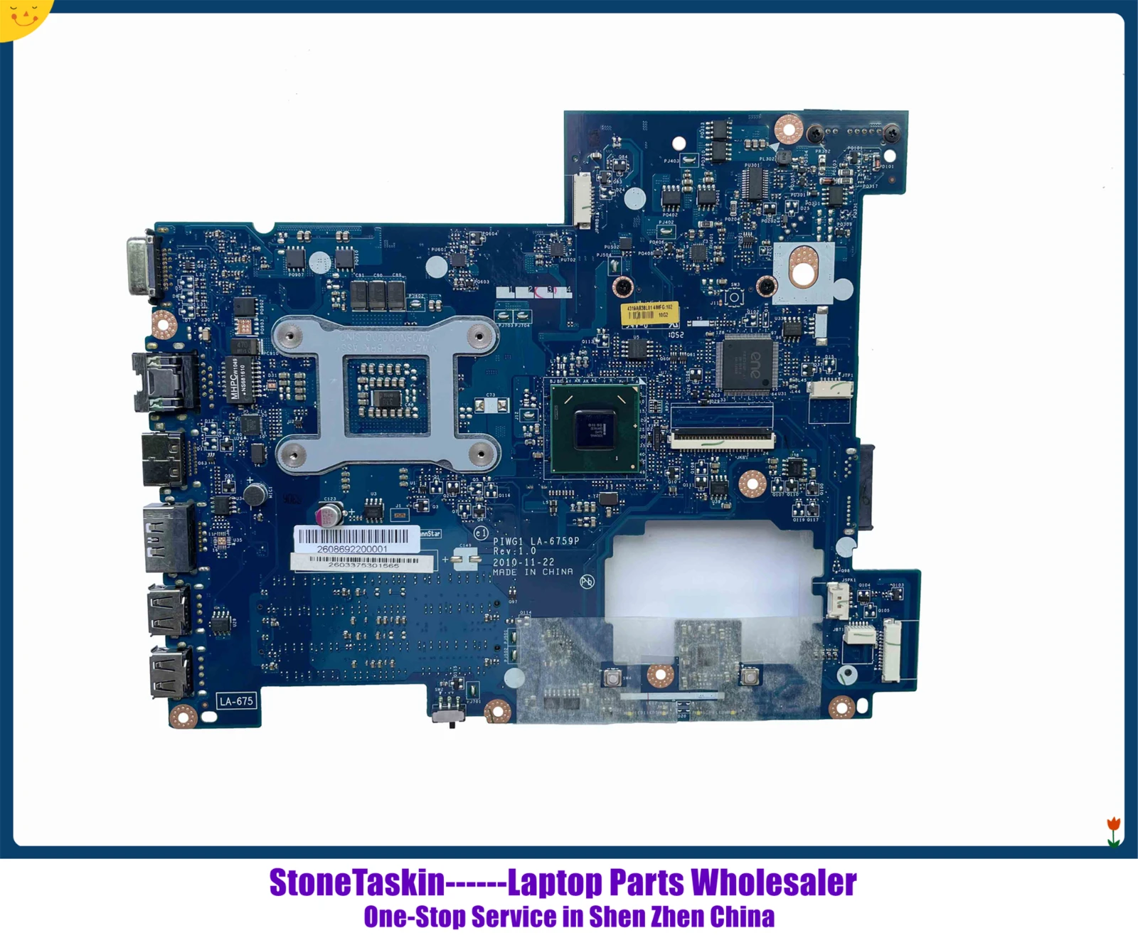 Высококачественная материнская плата StoneTaskin PIWG1 для ноутбука Lenovo Ideapad G470 HM65 DDR3 100%