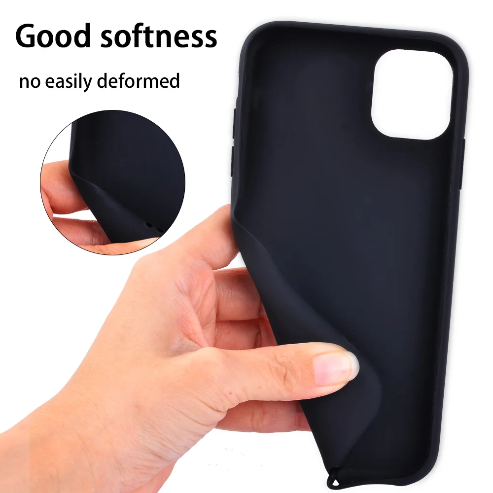 Чехол для телефона IPhone XR SE 2/6/6S/6 Plus/6S Plus/ 7 /8 /7 8 Plus // 11/11 Pro/11 Pro Max мягкий чехол с