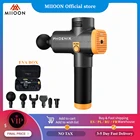 Пистолет для массажа Феникс, Электрический массажер для расслабления мышц, оснащение для фитнеса, с шумоподавлением, для мужчин и женщин