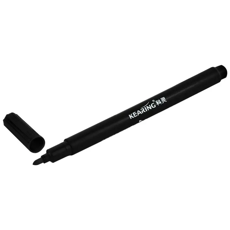 

1 x Fabric Marker Pens Permanent Colors For DIY Textile Clothes T-Shirt Shoes black