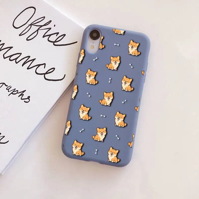 Чехол для телефона Yinuoda с мультяшной собакой Шиба-ину iphone 13 11 12 mini pro max 7 8 plus 6 6s x xs xr