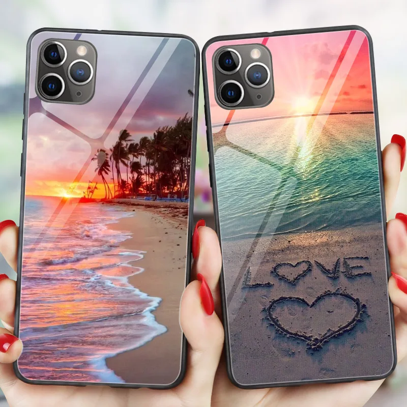 Глянцевый твердый пластиковый чехол для iPhone 11 PRO MAX XS X 7 Plus 8 6 6S 5 | Мобильные