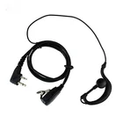 G-образные полицейские наушники гарнитура Mic PTT для Icom ICV8 ICV82 ICV85 F21 F26