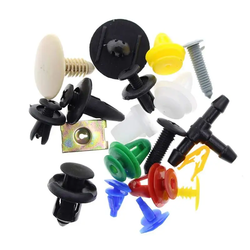 500 шт./компл. смешанный Автомобильный крепеж накладка на дверь панель заклепка