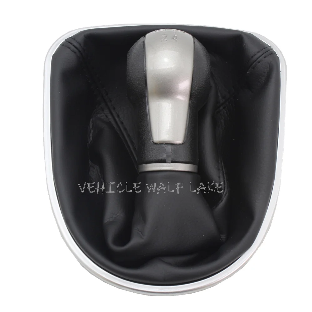 For Seat Leon MK2 1P 2005 2006 2007 2008 2009 2010 2011 2012 Car-Stying 5 Speed Car Gear Stick Shift Knob With PU Leather Boot | Автомобили