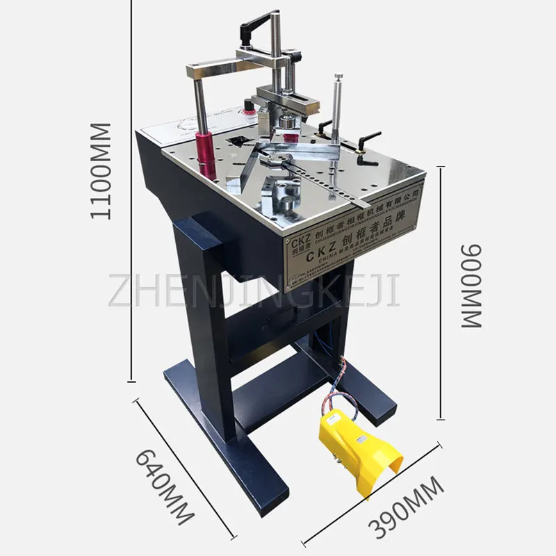 

Manual Photo Frame Nailing Machine Cross Stitch Picture Frame Mount Seamless Hardwood Solid Wood Pine Angle Cutter Equipment