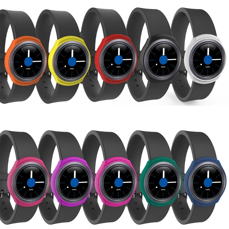 Мягкий силиконовый защитный чехол для Samsung Galaxy Gear S2 SM-R720 &amp SM-R730 62kb Прямая поставка